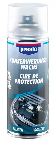 Presto Konservierungswachs 400ml spray weiss transparent 157158