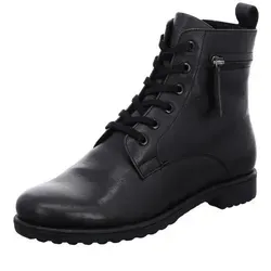 Ara Ara Damen Schnürboot schwarz - 40 EU (6,5 UK) - Wanderschuhe mit hochwertigem Leder-Obermaterial, herausnehmbarem Memofußbett und ideal für stilvolle Outdoor-Aktivitäten.