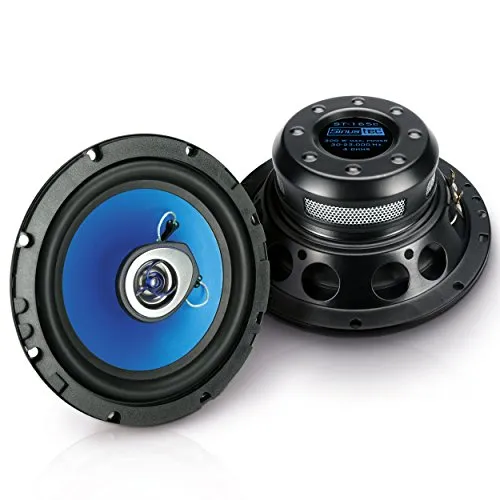 Sinustec ST-165c 16cm 2-Wege Koaxiallautsprecher - Car-HiFi-Lautsprecher mit 300 Watt Leistung, ideal für kraftvollen Sound und einfache Montage in verschiedenen Fahrzeugbereichen.