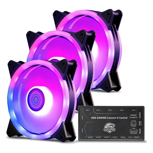 ONE GAMING Gehäuselüfter - Hochwertiger Gehäuselüfter von ONE GAMING für optimale Kühlung Ihrer PC-Komponenten. Leise im Betrieb und ideal für Gamer, die Leistung und Effizienz schätzen.