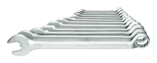 Forum Ringmaulschlüssel-Satz DIN3113B 12tlg. 10-32mm - Werkzeug-Sets, umfassender 12-teiliges Set mit Ringmaulschlüsseln für präzise Anwendungen in verschiedenen Größen von 10 bis 32mm.