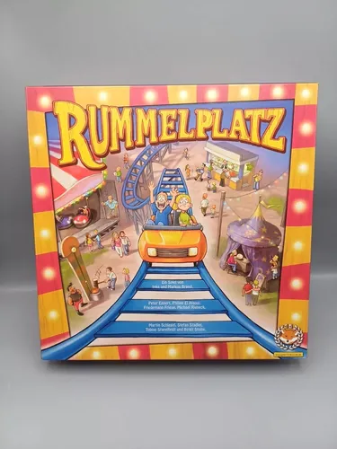 eggertspiele Rummelplatz Gesellschaftsspiel Kirmes Spaß Kinder Karussell Selten
