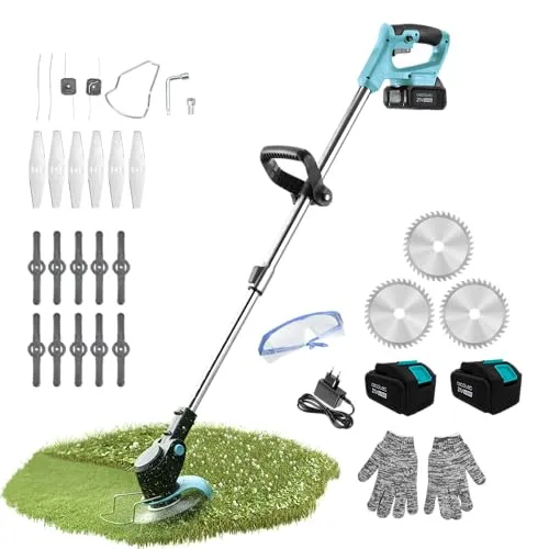 Cecotec Fastcut 4000 Freemove Elektrischer Freischneider – Leistungsstarker 4-in-1 Trimmer