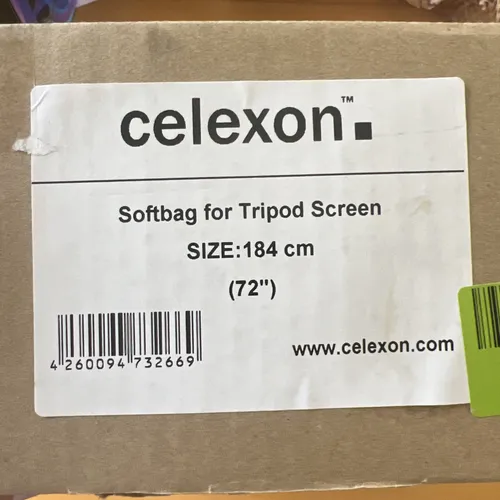 celexon Leinwand Tasche für Stativ Leinwände 184 cm von celexon