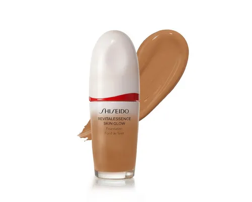 Shiseido RevitalEssence Skin Glow Foundation 30 ml - Hochwertige Foundation für strahlende Haut, spendet Feuchtigkeit und sorgt für ein ebenmäßiges Hautbild. Ideal für einen natürlichen Glow.