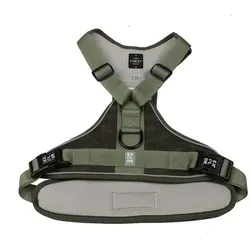 Duvoplus EXPLOR Ultimate Fit No-Pull-Geschirr - Undercover Green - M - Ergonomisches Anti-Zieh-Geschirr für Hunde, ideal für Stadtspaziergänge und Abenteuer, mit reflektierenden Paspeln für optimale Sichtbarkeit und gleichmäßiger Druckverteilung für mehr Komfort.