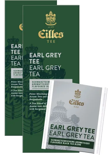 GOURVITA DE EILLES TEE Teebeutel Earl Grey, Sparpack mit 2x25er Box 1655