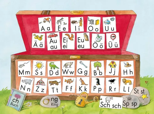 Frohes Lernen Fibel / Schreibtabelle (10 Exemplare) 1. Schuljahr