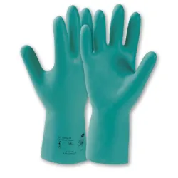 KCL GmbH KCL Camatril® Velours 730 Chemikalienschutzhandschuhe, Nitril-Chemikalienschutzhandschuh, 1 Paar, Größe 10 730-10