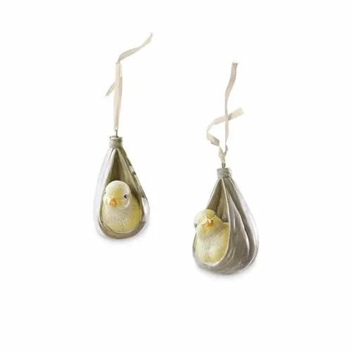 Weihnachtsbaumschmuck Gelb von LOBERON