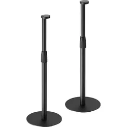 ARLI Höhenverstellbarer Lautsprecher Ständer für Sonos Era 100 & 300 - Schwarz - Optimale Klangpositionierung mit dem ARLI Lautsprecher Ständer für Sonos Era 100 & 300. Höhenverstellbar und mit integriertem Kabelmanagement sorgt er für eine elegante Lösung in jedem Raum.