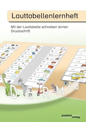 Lauttabellenlernheft (Druckschrift): Mit der Lauttabelle schreiben lernen (Druckschrift)