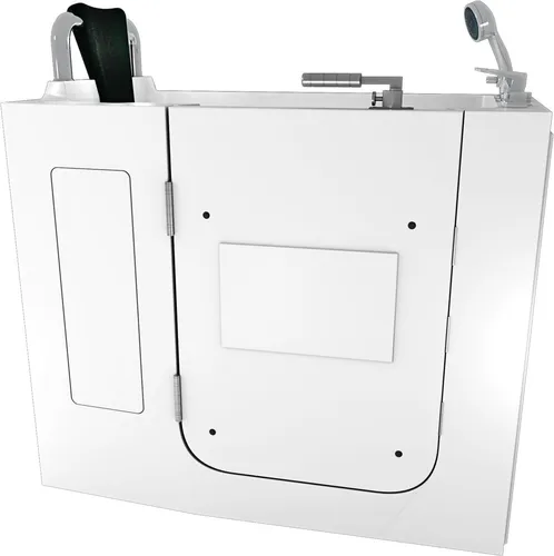 AcquaVapore Seniorenwanne Sitzwanne Whirlpool Badewanne mit Tür S08WP-B