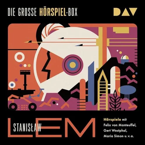 Die große Hörspiel-Box: 8 CDs mit Gert Westphal & Co. - Hörbücher mit erstklassigen Sprechern wie Gert Westphal und Felix von Manteuffel, ideal für lange Reisen oder entspannte Abende zu Hause.