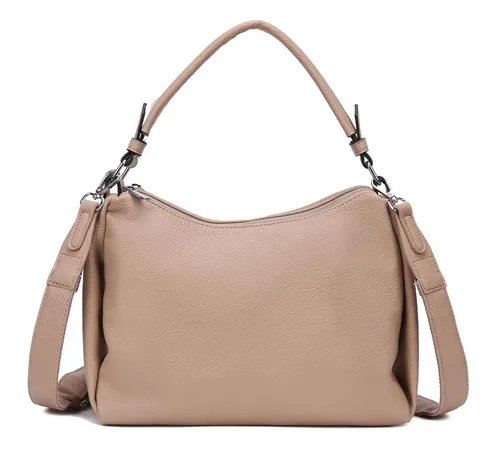 ITALYSHOP24 Schultertasche DAMEN TASCHE SHOPPER Umhängetasche Crossover Hobo Bag Leder Optik (Spar-Set: Tasche mit 2 Gürtel. Zusatz Stoffgurt/Umhängeband, mit Schultergurt), Henkeltasche Reisetasche Crossbag für Büro Freizeit Urlaub BodyBag
