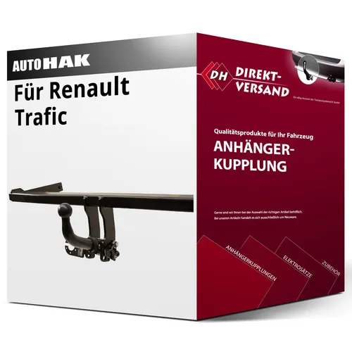 Abnehmbare Anhängerkupplung Auto Hak für Renault Trafic 2014-2021