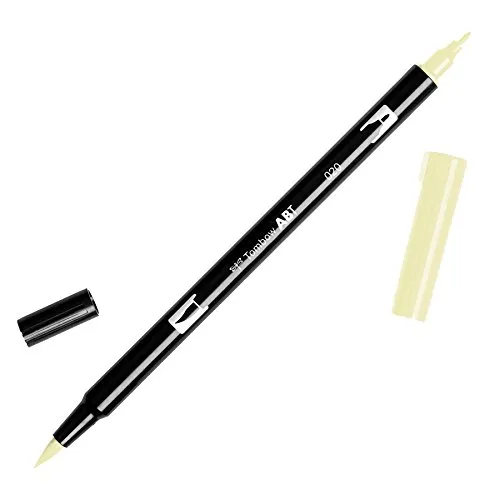 Tombow ABT-020 Fasermaler Dual Brush Pen mit zwei Spitzen, peach