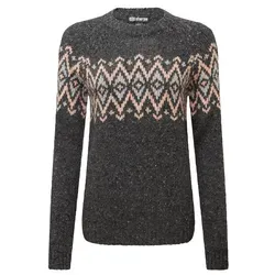 Sherpa Damen Dumji Rundhalspullover - M - CHARCOAL von Sherpa