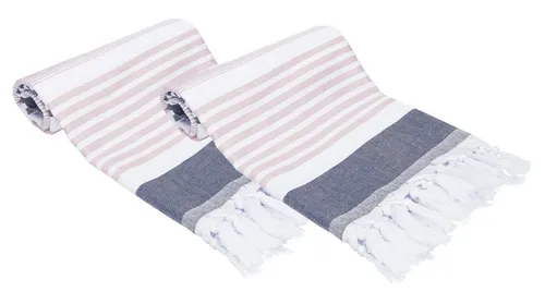 Betz Badetuch Hamamtuch 1 Stück 90 x 170 cm Badetuch Strandtuch Saunahandtuch, (1 Stück, 2-St), 100% Baumwolle, Farbe braun