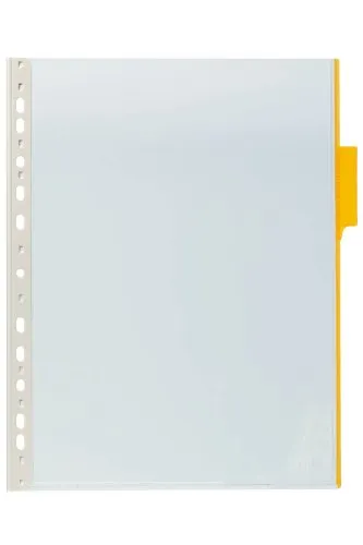 Durable Sichttafel Function Panel A4, Beutel à 5 Stück, gelb, 560704