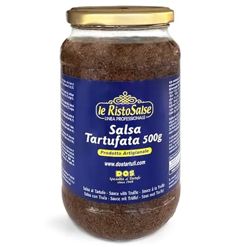 Trüffelsauce 500 Gramm - Verwendet in Restaurants und Kochen Profis - Italienische Artisan Produkt