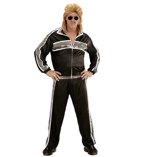 80er Jahre Trainingsanzug Oberteil Hose Gr. XL Training Jogging Anzug Kostüm neu