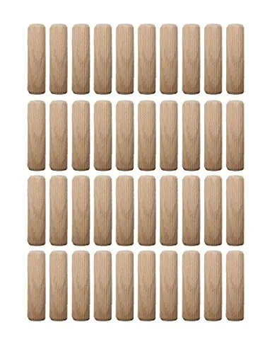 Holzdübel Riffeldübel Holzverbinder 12x40mm 40 Stück (0013)