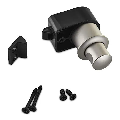 Push-Lock Möbelschlösser CAMPIA Edelstahloptik matt Druckschlösser Türschlösser für Caravan & Boot von SO-TECH 2 x