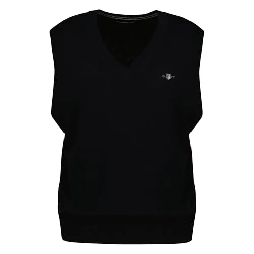 Gant Pullunder CLASSIC COTTON VEST schwarz XL (56) von GANT