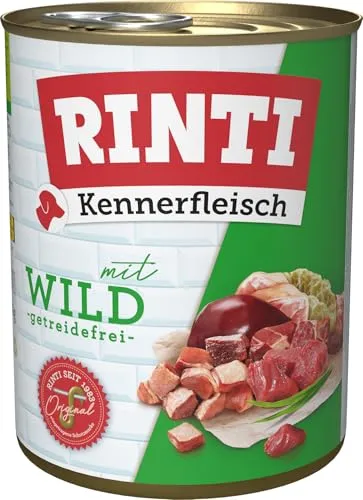 RINTI Kennerfleisch Wild 12 x 800 g von RINTI