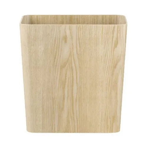 Blomus WILO Papierkorb | Eckiger 9L Holz Mülleimer für Büro & Bad - Haushaltszubehör mit ästhetischem Design aus hochwertigem Holz, vielseitig als Aufbewahrung für Zeitschriften und mehr einsetzbar.