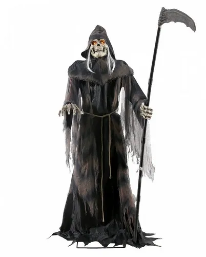 Horror-Shop Greifender Sensenmann in schwarz von Horror-Shop
