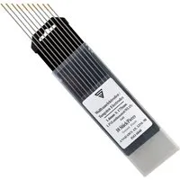 STAHLWERK Wolframelektroden 1,6 x 175 mm WL15 gold - 10er Set - Hochwertige Wolframelektroden für vielseitige Schweißanwendungen. Hervorragende Zündfähigkeit und hohe Standzeit. Ideal für Gleich- und Wechselstrom, geeignet für verschiedene Legierungen.