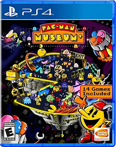 PAC-MAN MUSEUM + für PlayStation 4 - 14 legendäre PAC-MAN Spiele in einer Sammlung, inklusive Missionen und individueller Arcade-Gestaltung – ideal für Nostalgie-Fans!