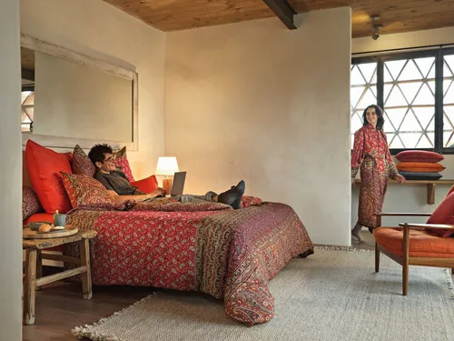 Bassetti Bettwäsche Rot 200x200 cm von Bassetti