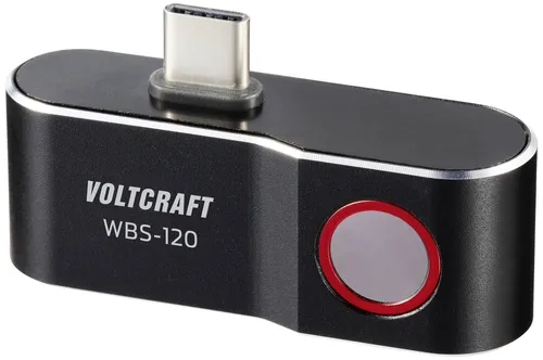 VOLTCRAFT WBS-120 Wärmebildkamera - Elektrische Messgeräte, präzise Temperaturmessung von -20 bis 400 °C mit USB-C® Anschluss für einfache Nutzung mit Android Geräten.