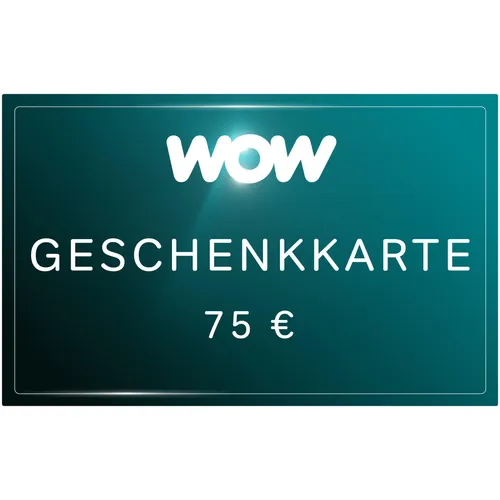 Produktbild WOW Geschenkkarte 75 EUR DE Download