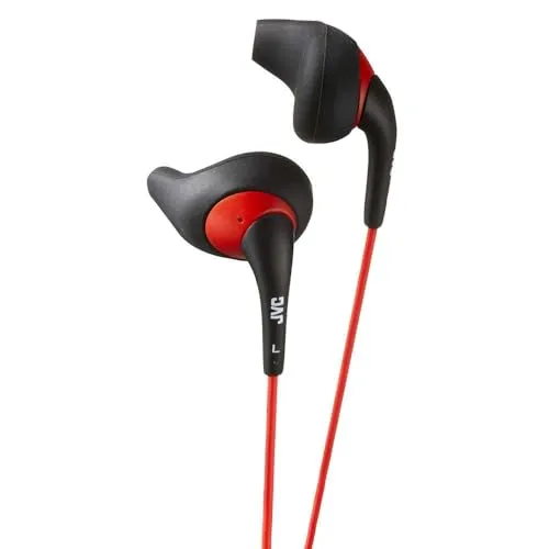 JVC HA-EN10-B-E Sport In-Ear-Kopfhörer schwarz-rot