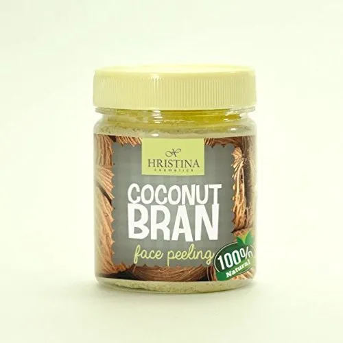 Gesichtspeeling aus Kokoskleie, Gesichtspeeling – 100 % natürlich – 200 ml
