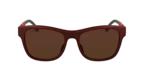 Produktbild Lacoste L6043S 601 MATTE BURGUNDY/ORANGE MIRROR 56/18/145 Herren Sonnenbrillen