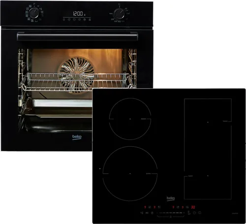 BEKO Backofen-Set Elbe mit Induktionskochfeld und AirFry-Funktion