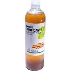 Tot Herba Toning Shampoo Mandel & Tilo 500ml - Hochwertiges Toning Shampoo für geschmeidiges Haar, angereichert mit Mandel- und Tilo-Extrakt für intensive Pflege und Farbauffrischung.