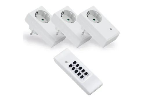 conecto Funksteckdose Set, 1100 Watt von Conecto