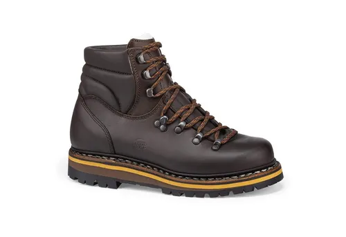 Hanwag Trekkingstiefel W GRÜNTEN LADY - Hochwertige Damen Trekkingstiefel von Hanwag mit robustem Rindsleder und zwiegenähter Machart für hohe Langlebigkeit. Ideal für Wanderungen und den Alltag, mit optimalem Grip dank Vibram® Guffert-Sohle.