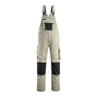 MASCOT Berufslatzhose Augsburg 12169-442, khaki/schwarz, Größe C60 - Arbeits- & Schutzkleidung, strapazierfähig und vielseitig einsetzbar für Profis in Handwerk und Industrie.