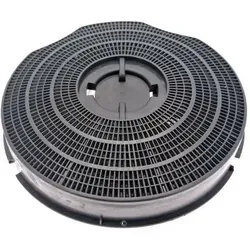 Whirlpool - Ersatzteil - Kohlefilter rund, Typ 30 235 mm 220 g (Stück) - - creda, indesit, arcelik, fagor, smeg, juno, ikea aeg, arthur martin