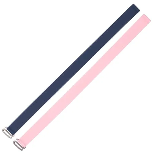 PEARL 2er-Set Universal-Finger-Handyhalterung aus Silikon, blau+pink, 230 mm