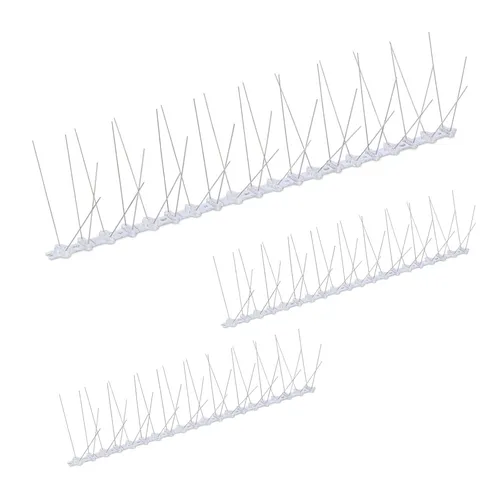 Vogelabwehr Spikes Taubenschutz Taubenspitzen Taubenstacheln Vogelspikes 3er Set
