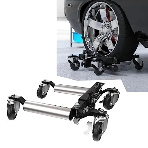 Güde PKW Rangierhilfe GHRH 680-300AL - Hydraulischer Rangierwagenheber für PKWs bis 680 kg, ideal für einfache und sichere Fahrzeugwartung in der eigenen Garage.