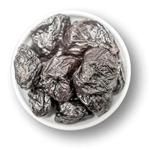 Frucht Trockenpflaumen entsteint 500 g naturbelassen I Saftige Pflaumen getrocknet ungeschwefelt I Backpflaumen aus Frankreich ohne Zusätze I Rohkost Trocken-Pflaumen ungezuckert gentechnikfrei 1001